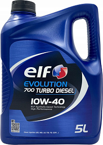 ELF EVOLUTION 700 TURBO DIESEL 10W-40 Изображение 1